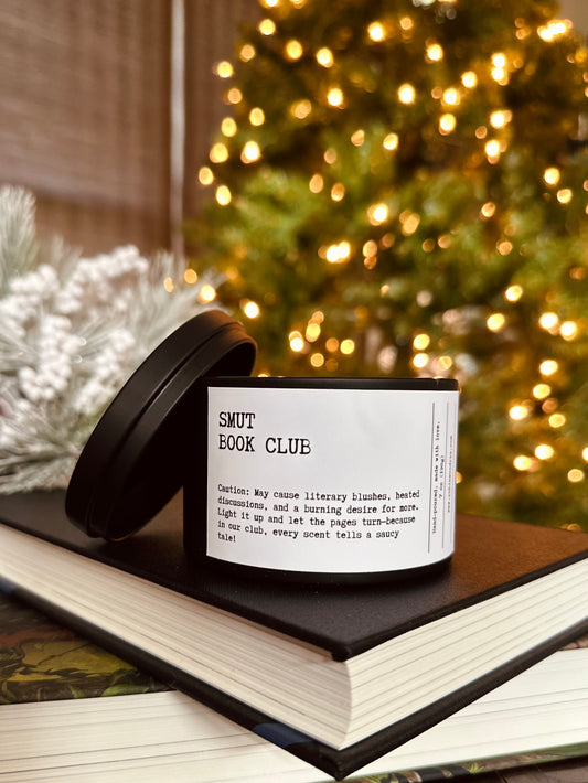 SMUT Book Club Candle